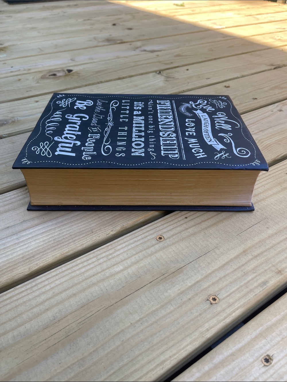 Inspirational Book Storage Box - Picture 6 of 6